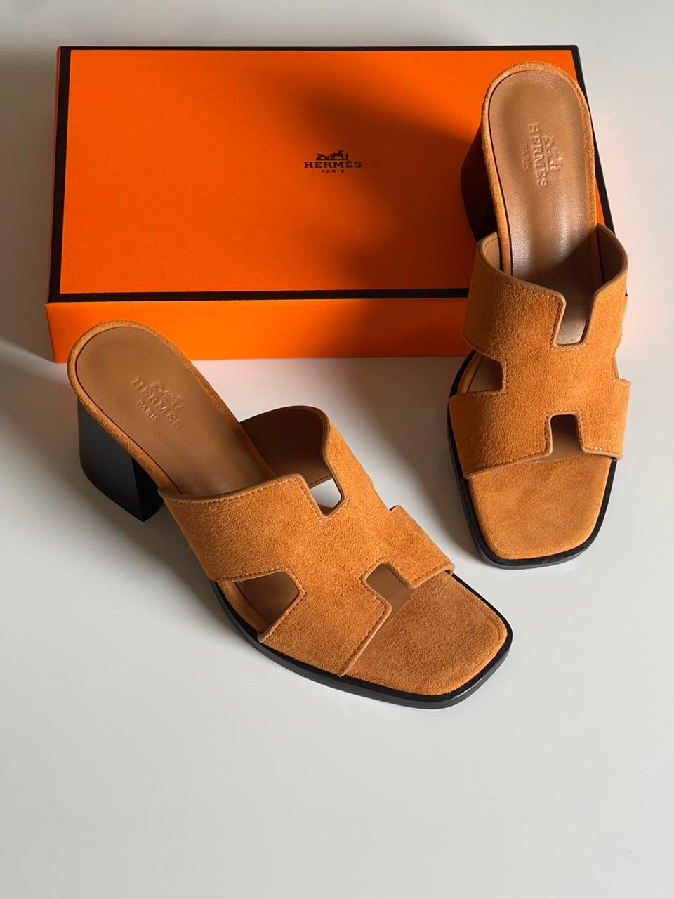 Hermes sandals heels