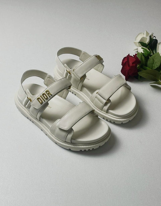 Dior sandals.