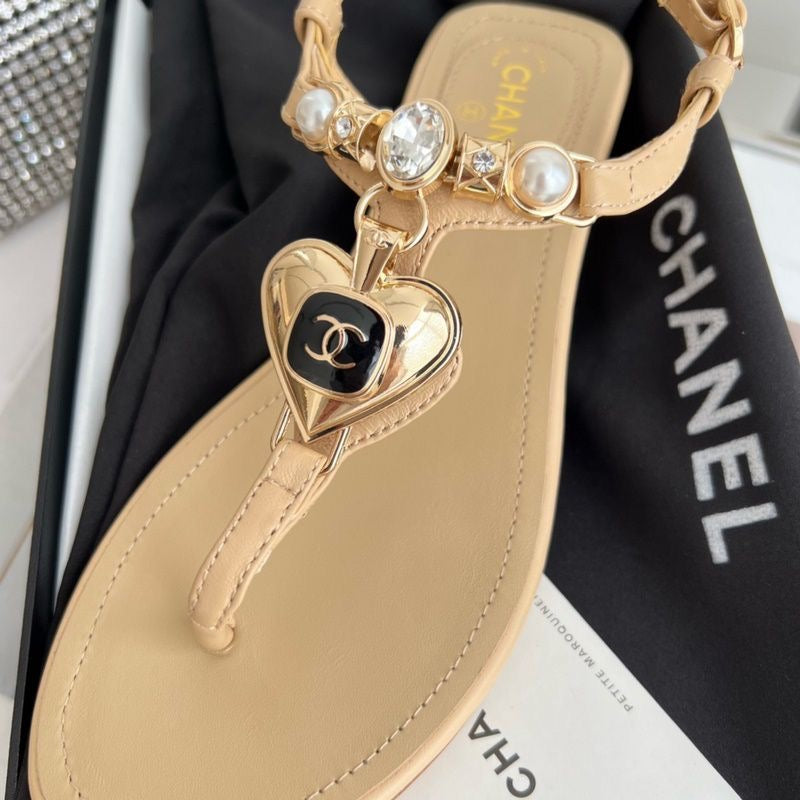 Chanel sandals.