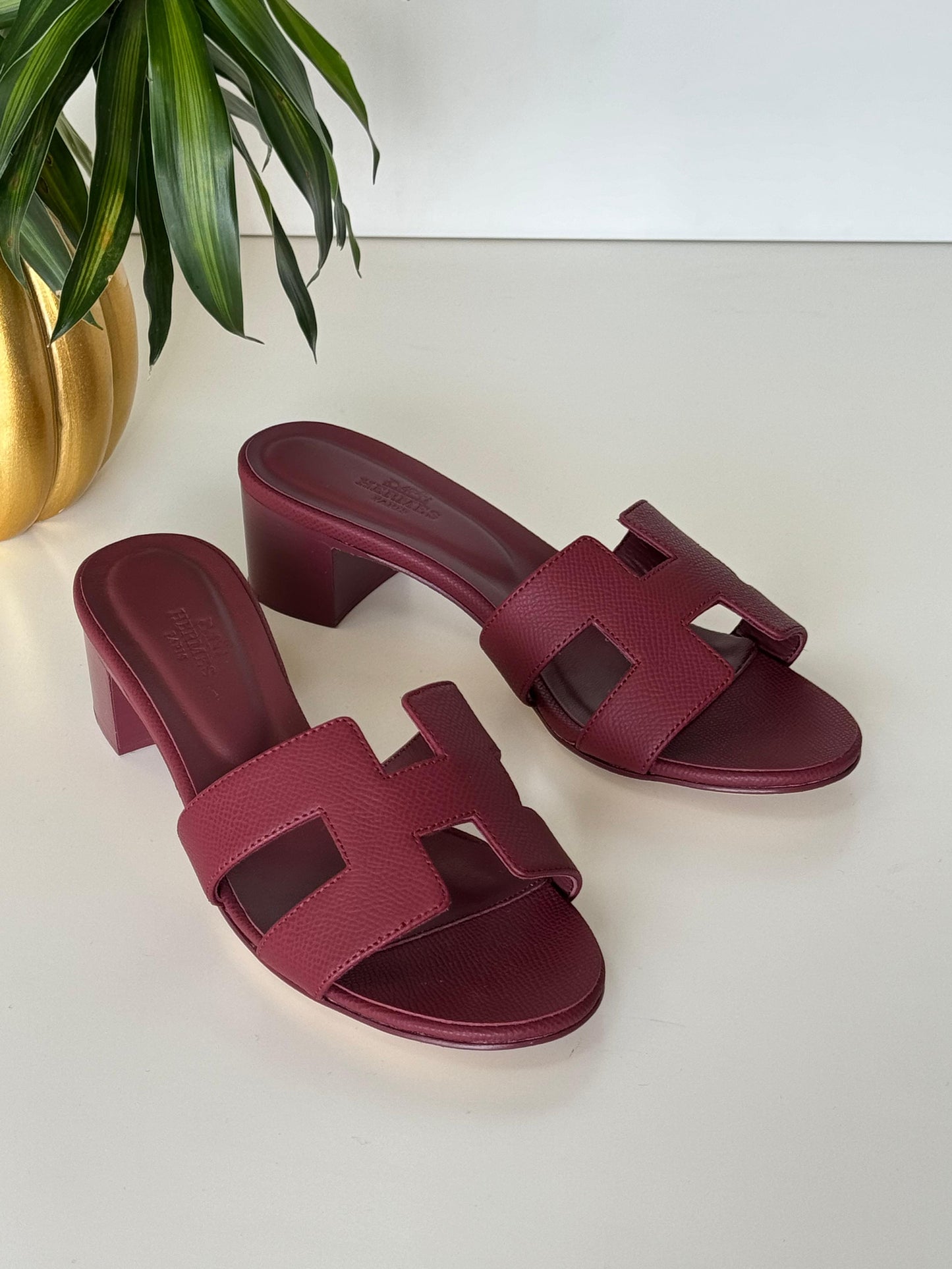 Hermes sandals heels