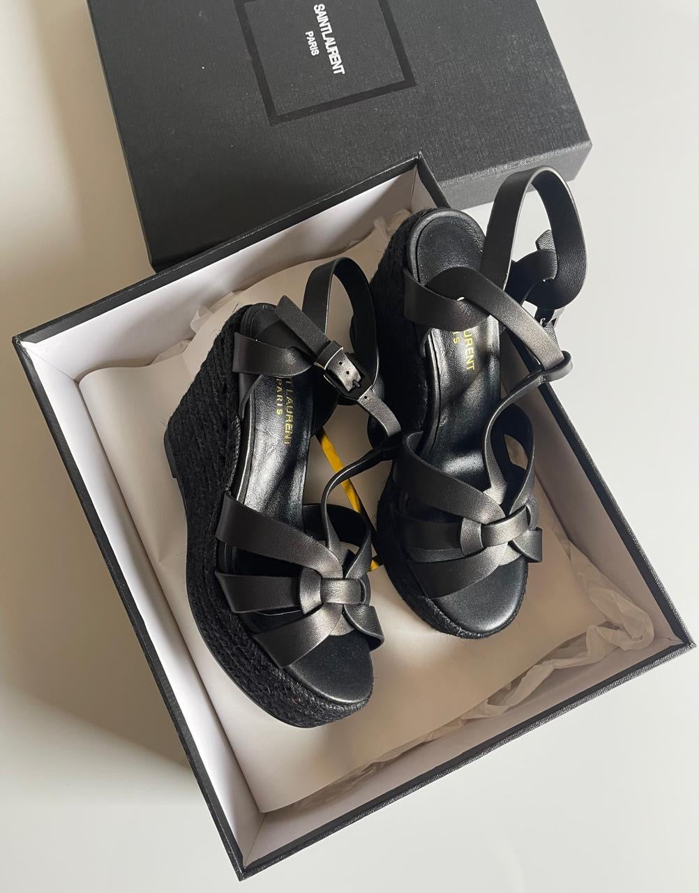 Ysl sandals heels  - wedges