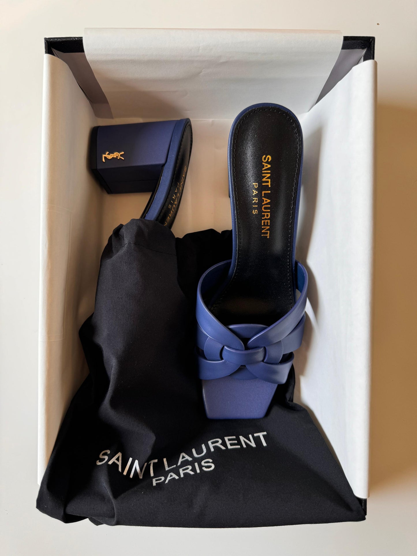 Ysl sandals heels