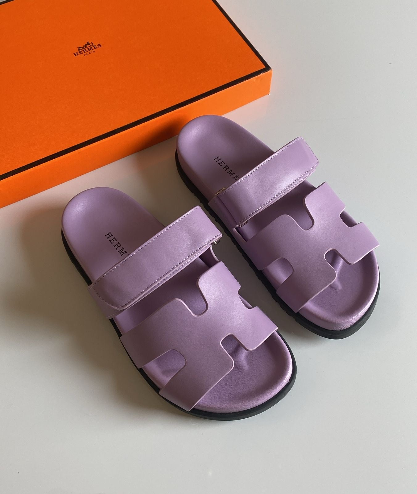 Hermes slippers chypre