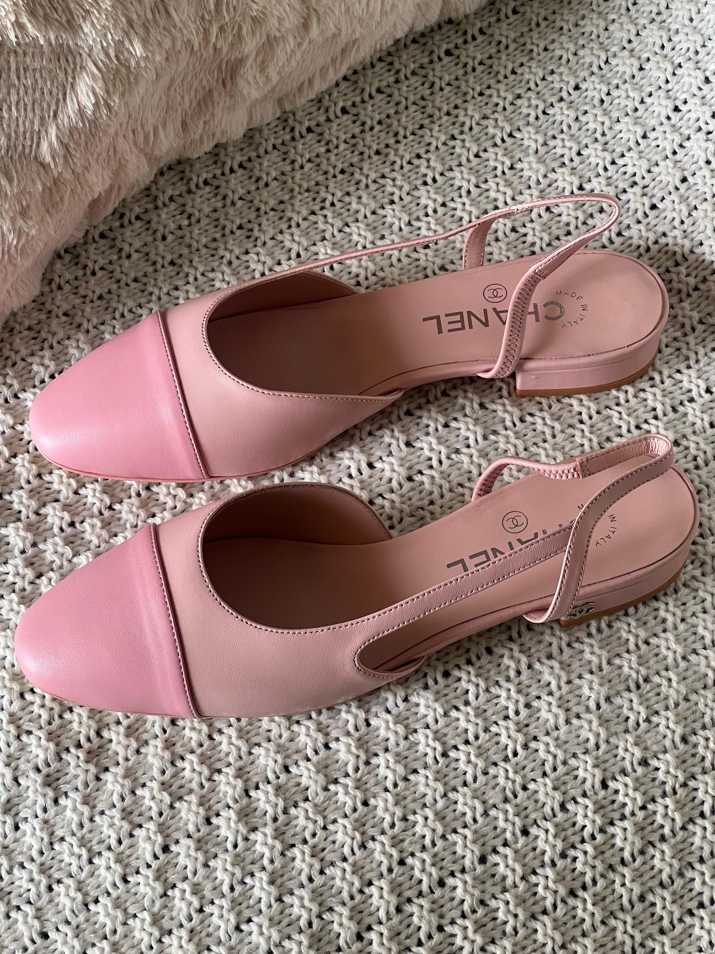 Chanel heels - pink