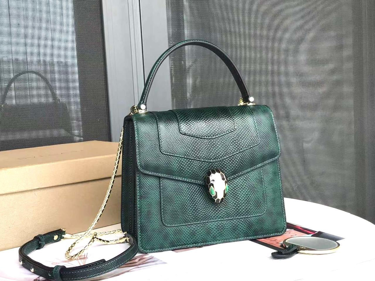 Bvlgari bag green