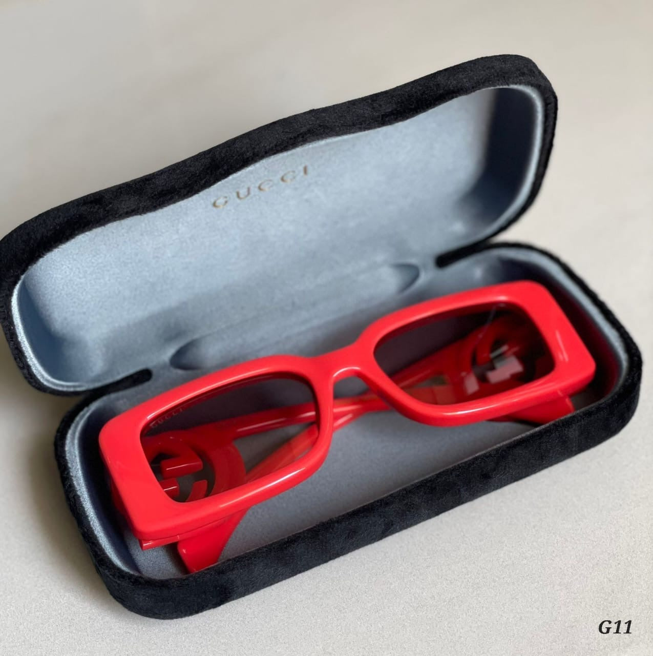 Gucci sunglasses- red