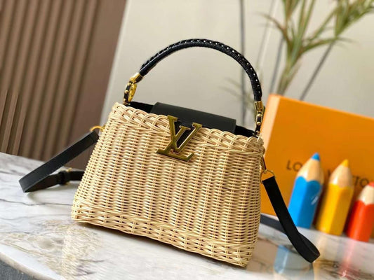 Lv bag - straw bag