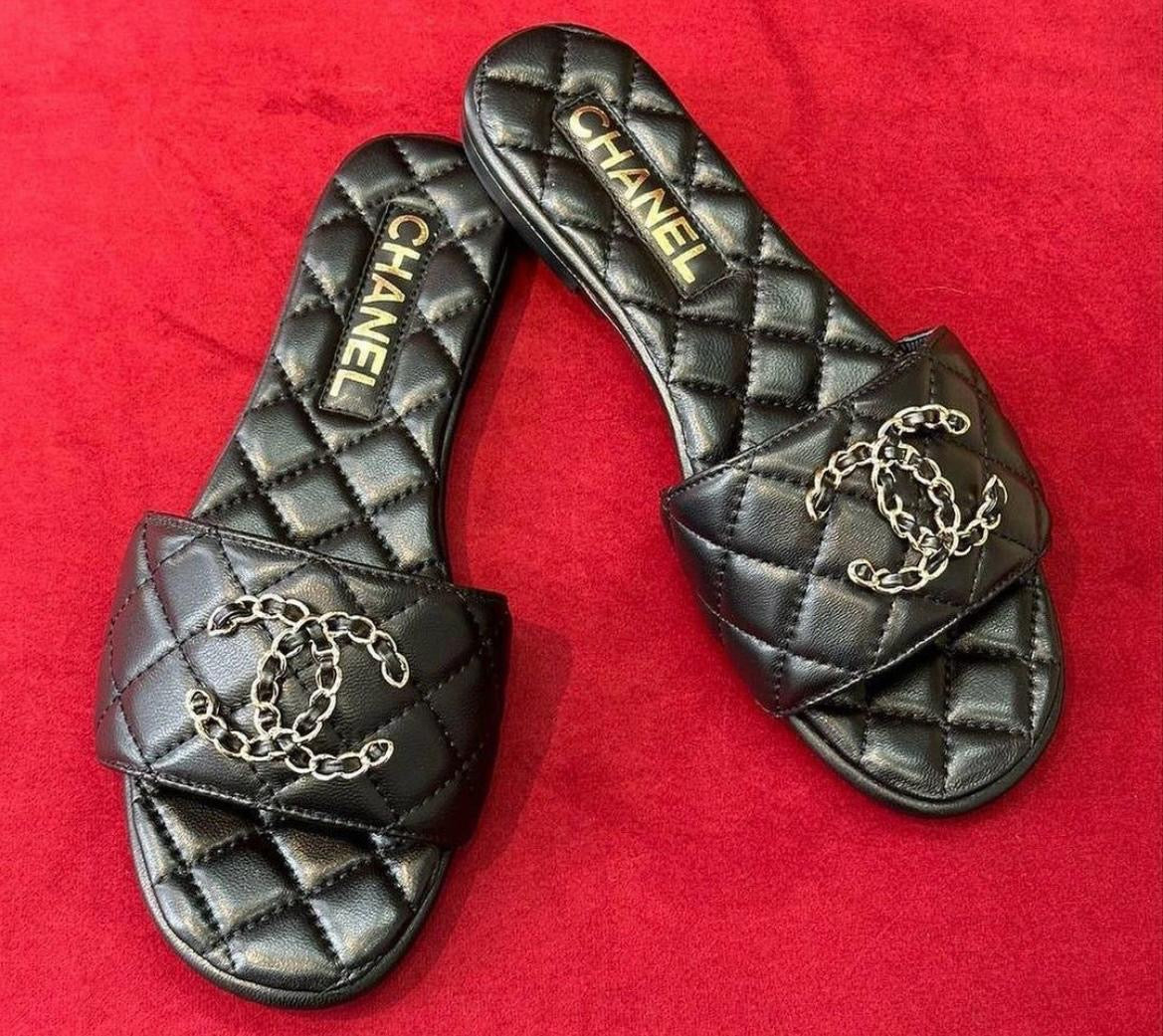 Chanel slippers