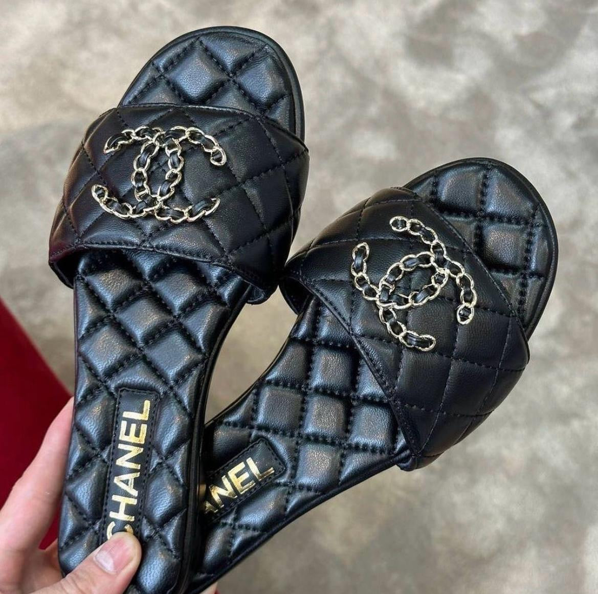 Chanel slippers