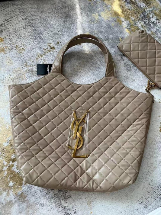 Ysl bag tote - beige