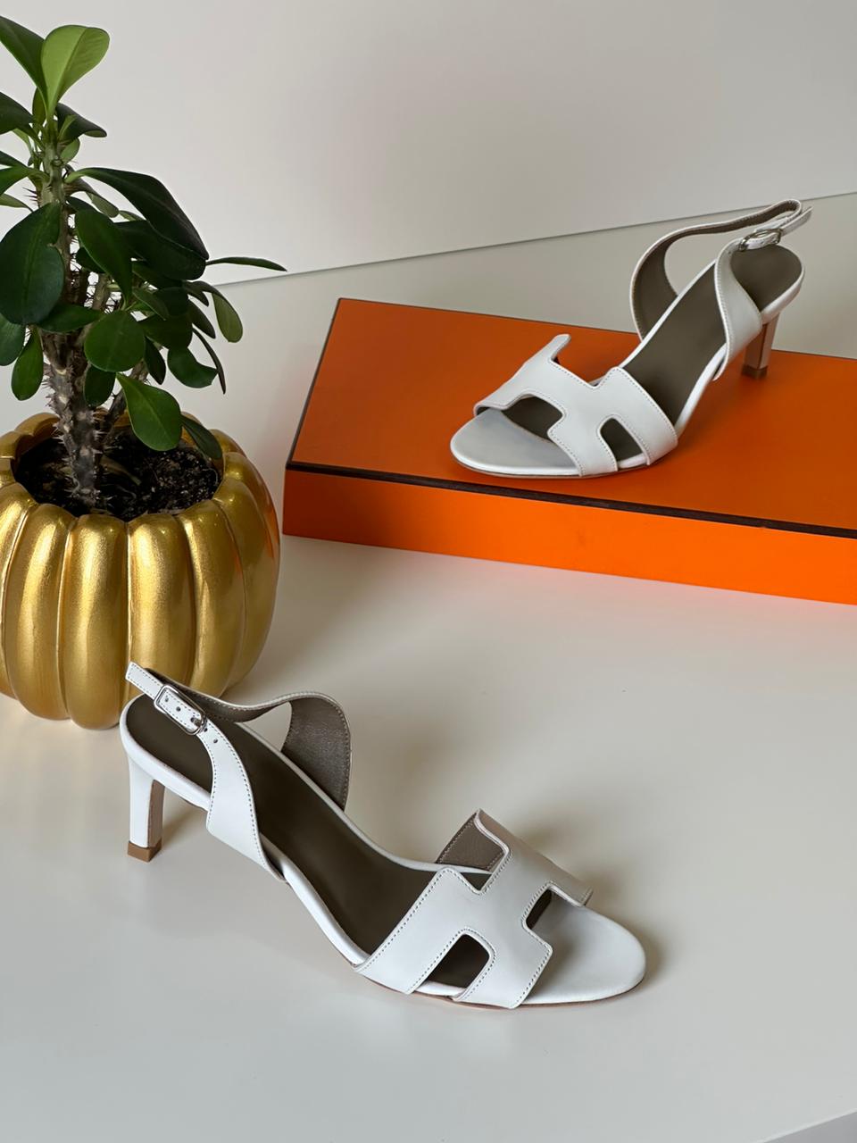 Hermes sandals heels