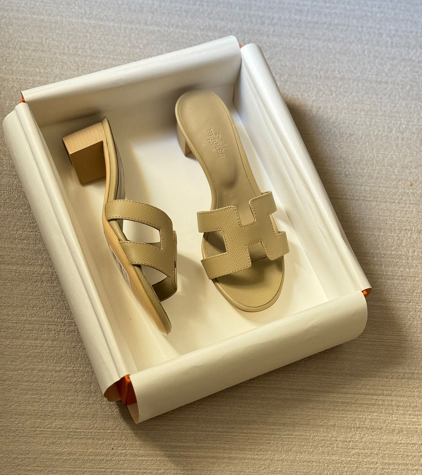 Hermes sandals heels