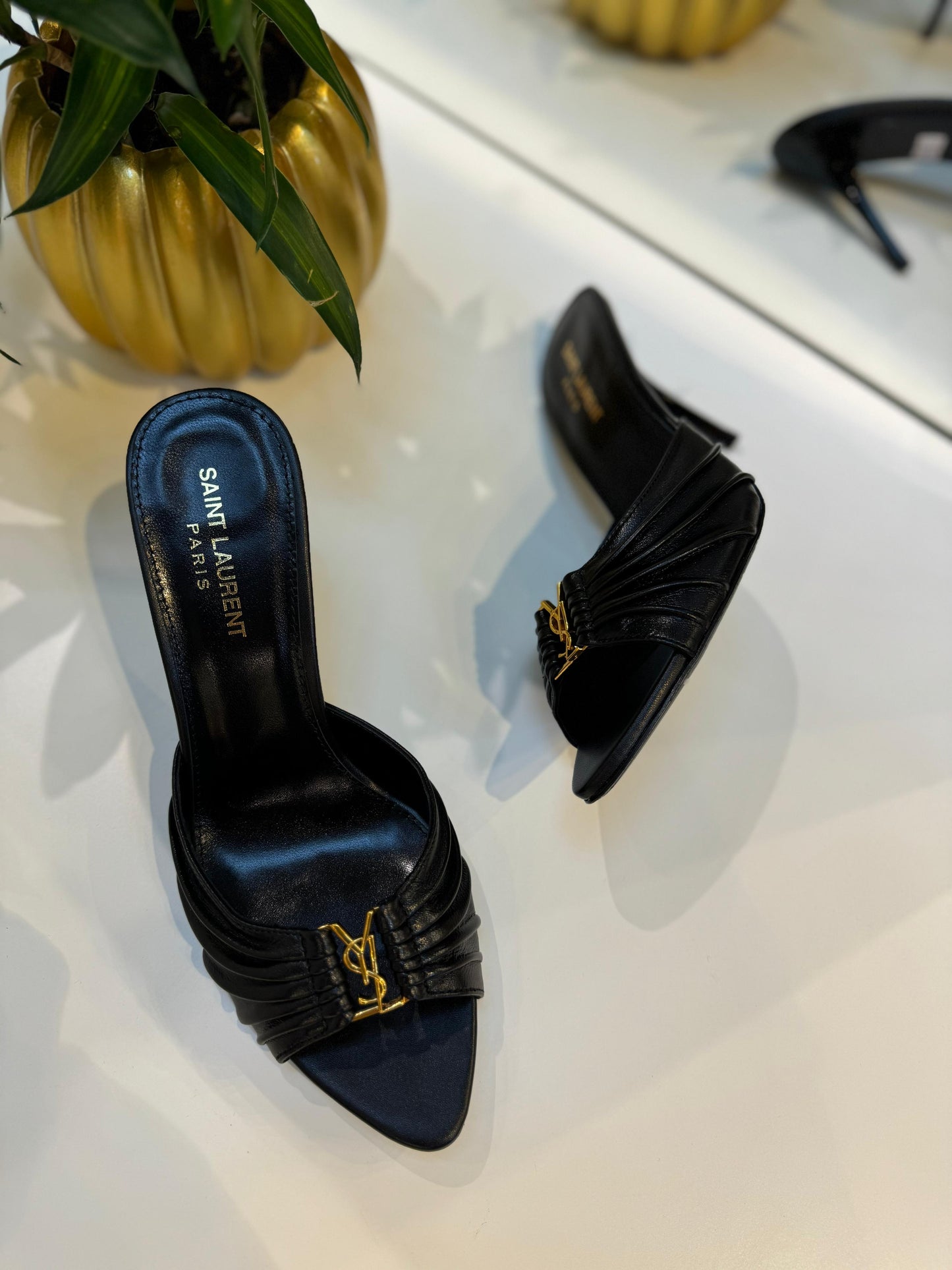 Ysl sandals heels