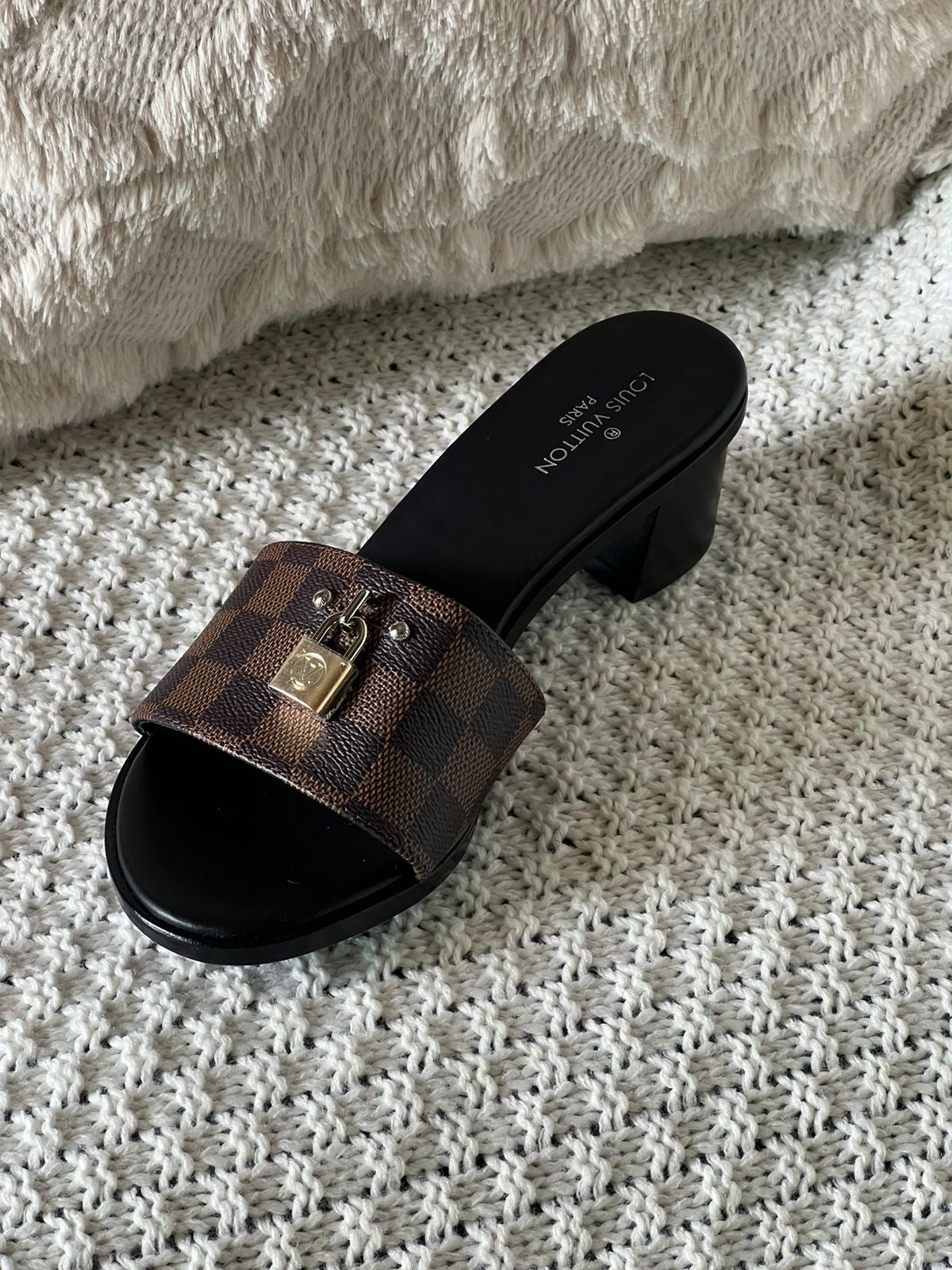 Lv sandals heels