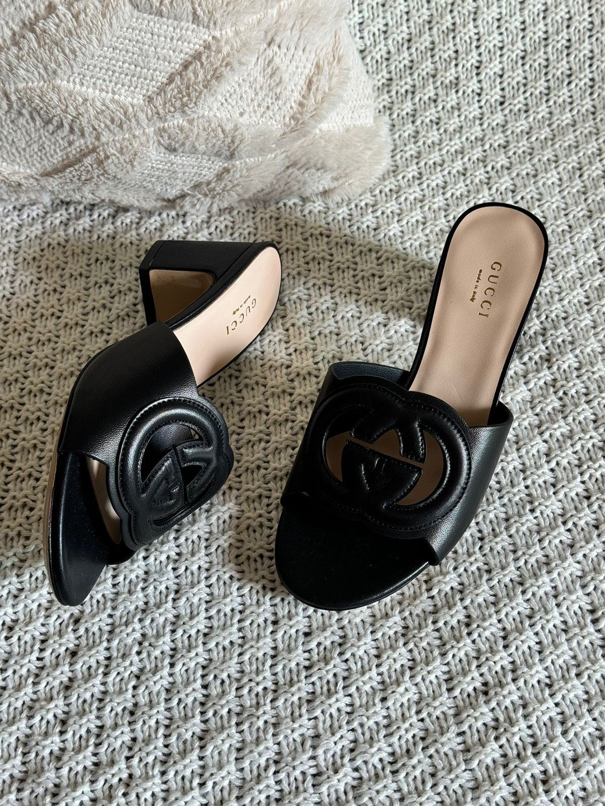 Gucci sandals heels