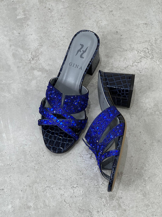 Gina heels blue