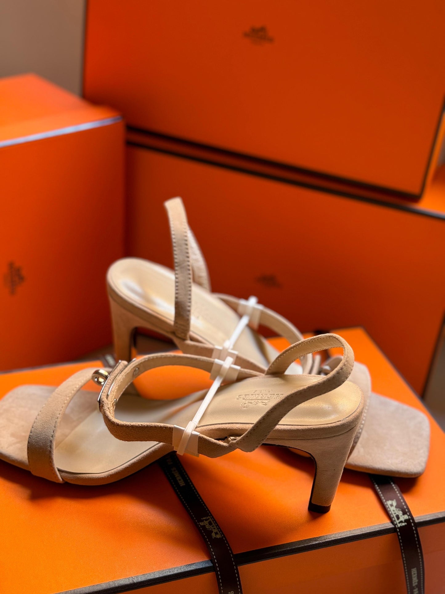 Hermes sandals heels