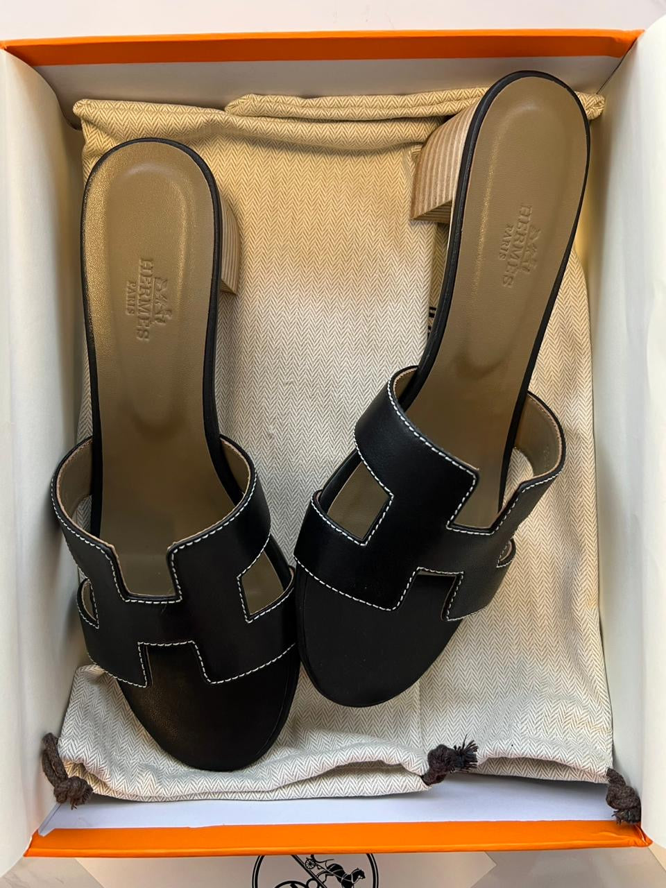 Hermes sandals heels