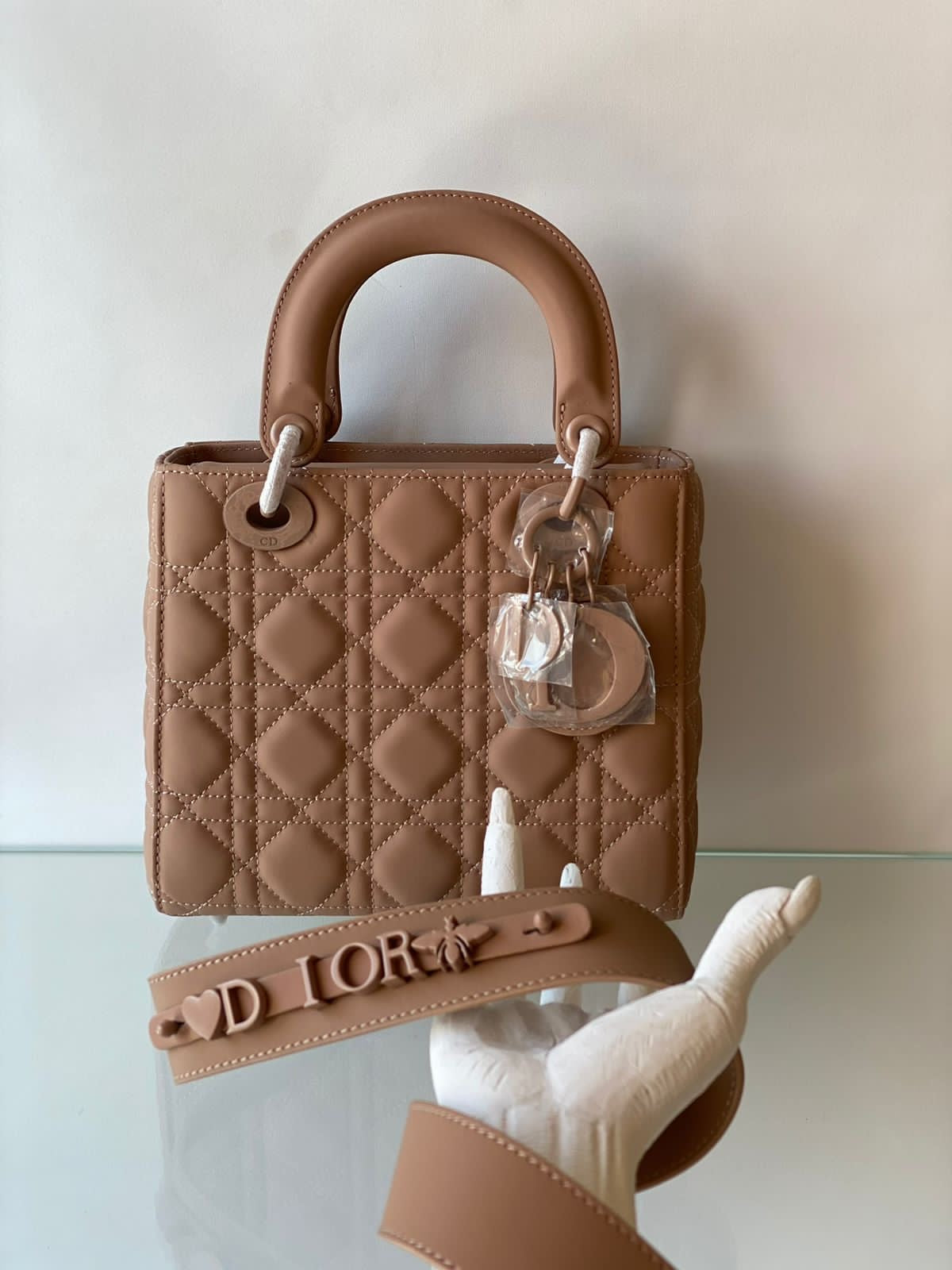 Lady dior bag - matte 20 cm