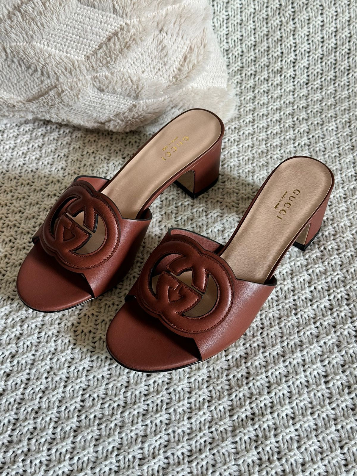 Gucci sandals heels