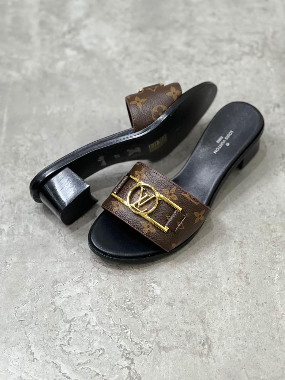 Lv sandals heels