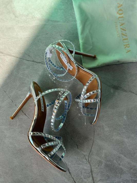 Aquazurra sandals heels