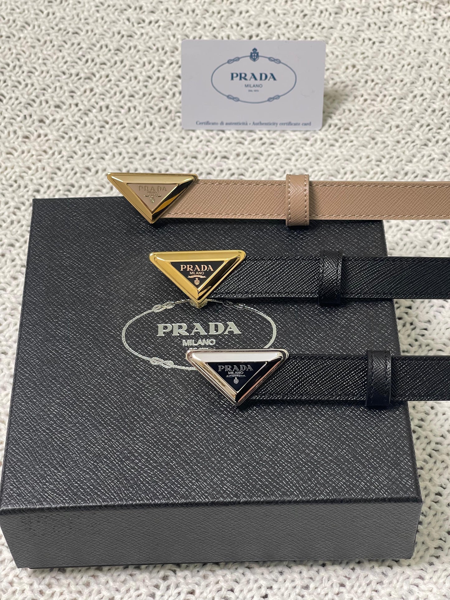 Prada belt