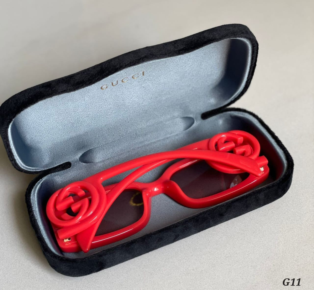 Gucci sunglasses- red