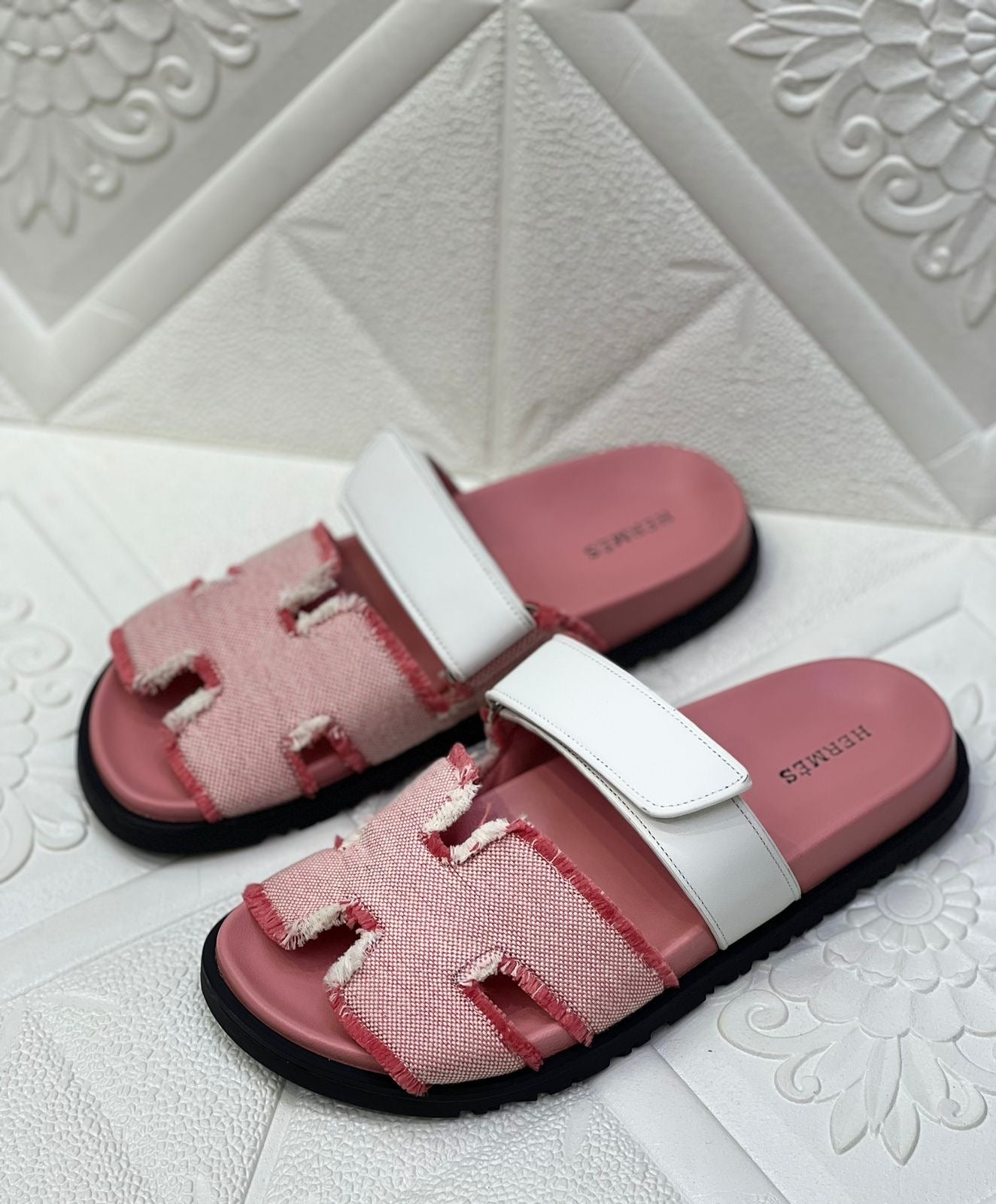 Hermes slippers chypre - pink