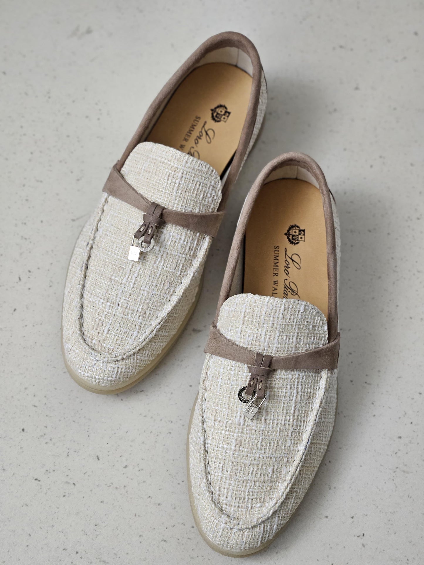 Loro piana loafers - beige