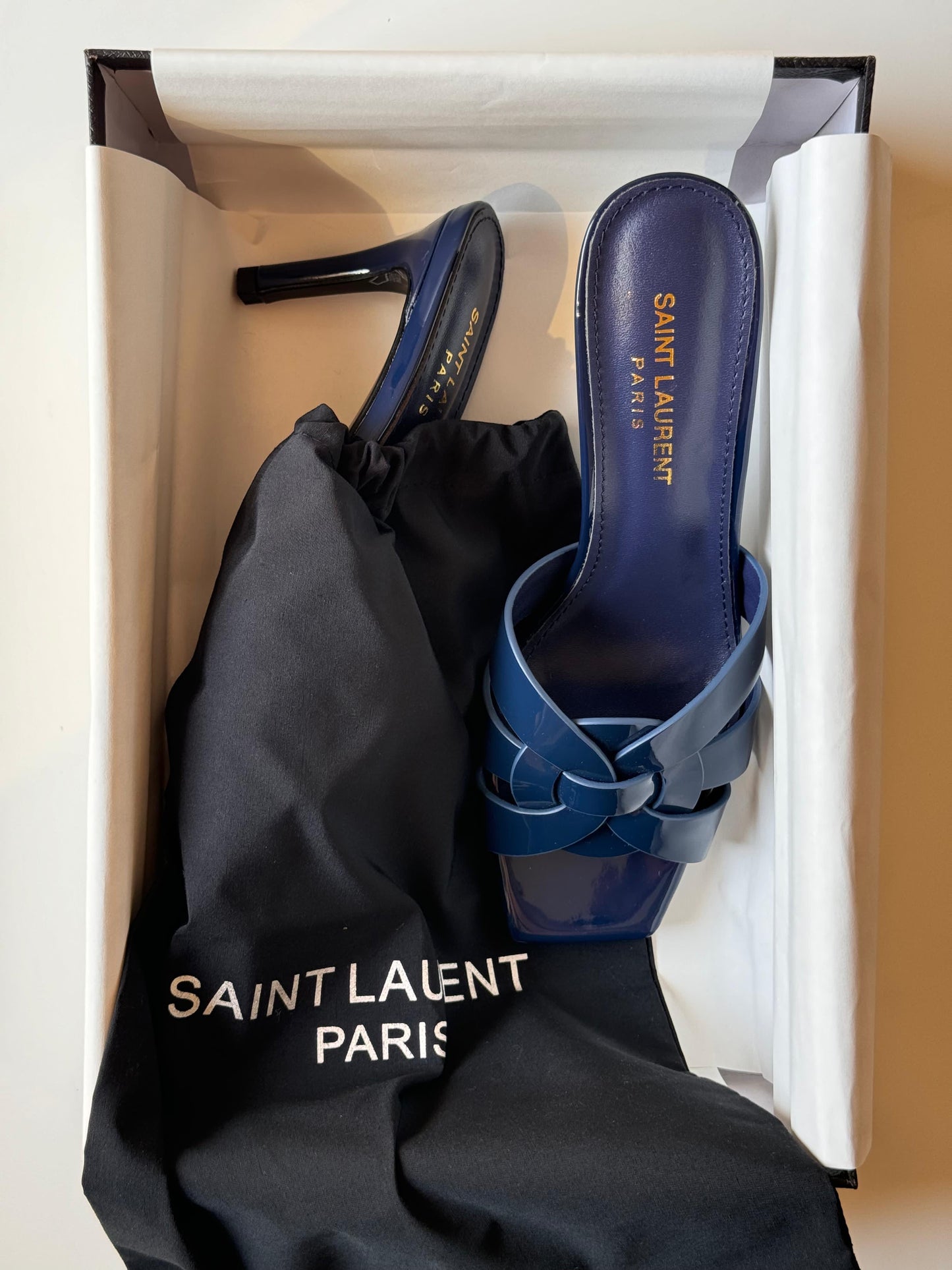 Ysl sandals heels