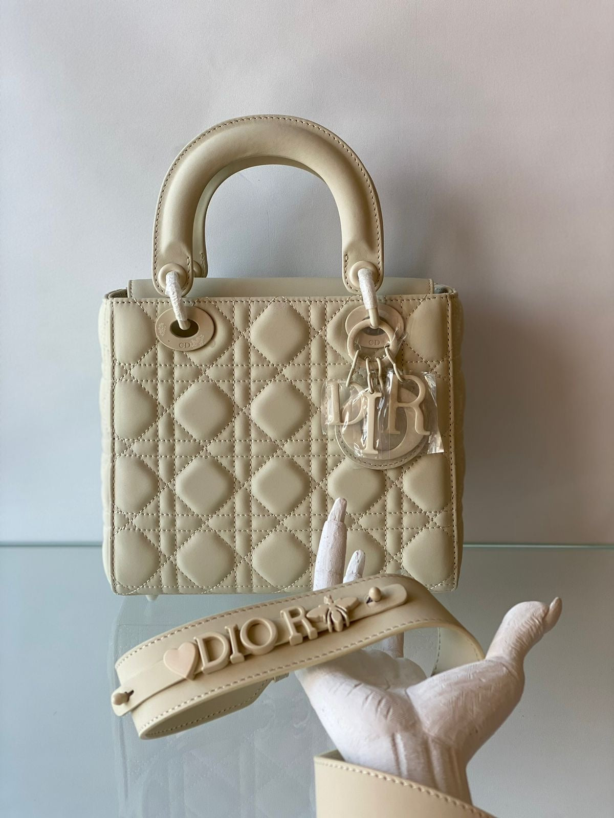 Lady dior bag - matte 20 cm