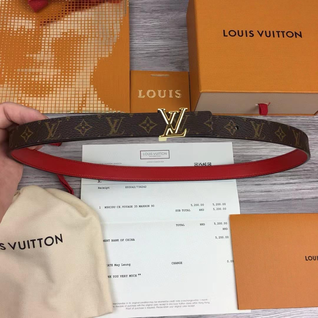 Lv belt double sided