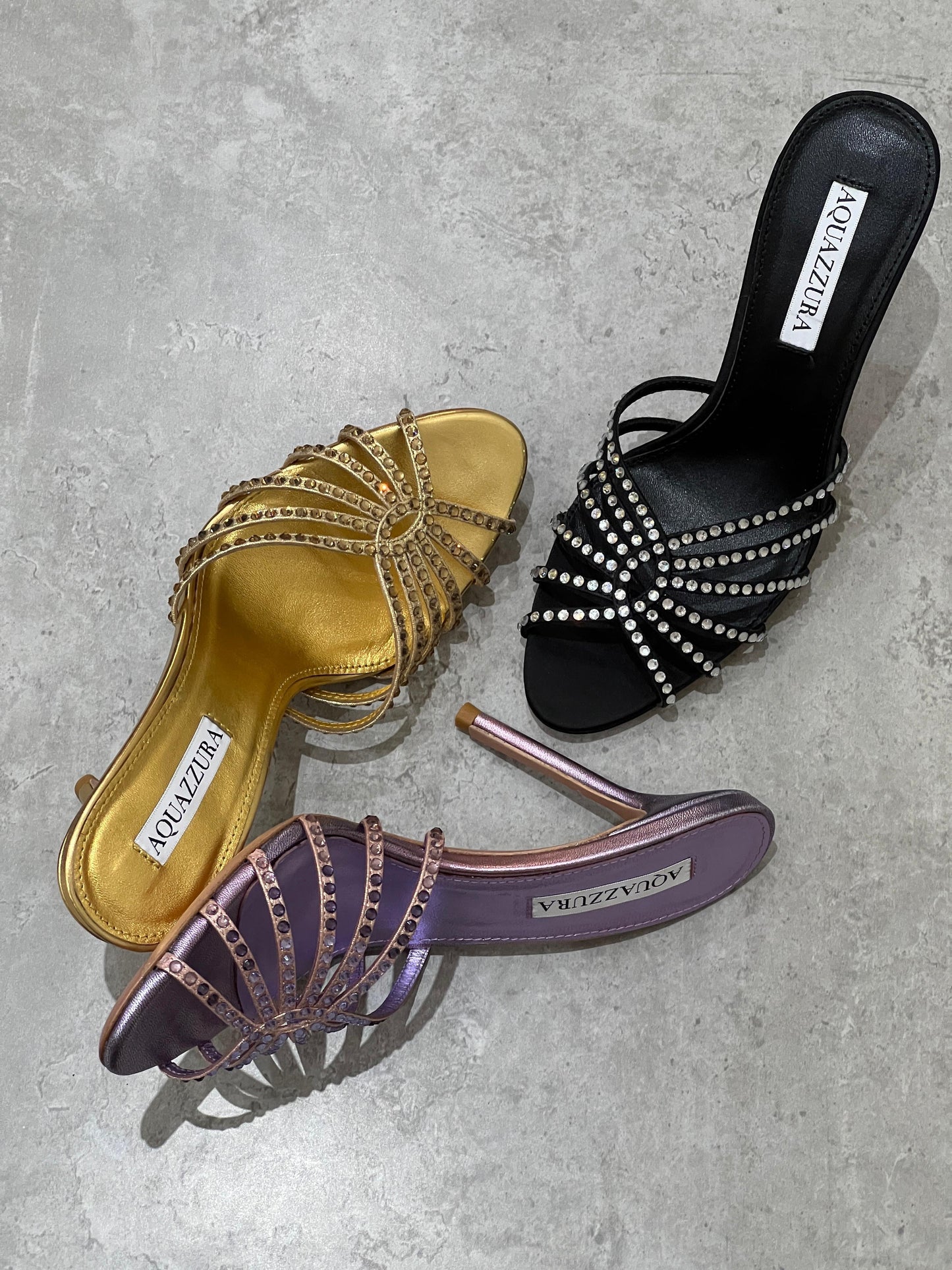 Aquazurra sandals heels