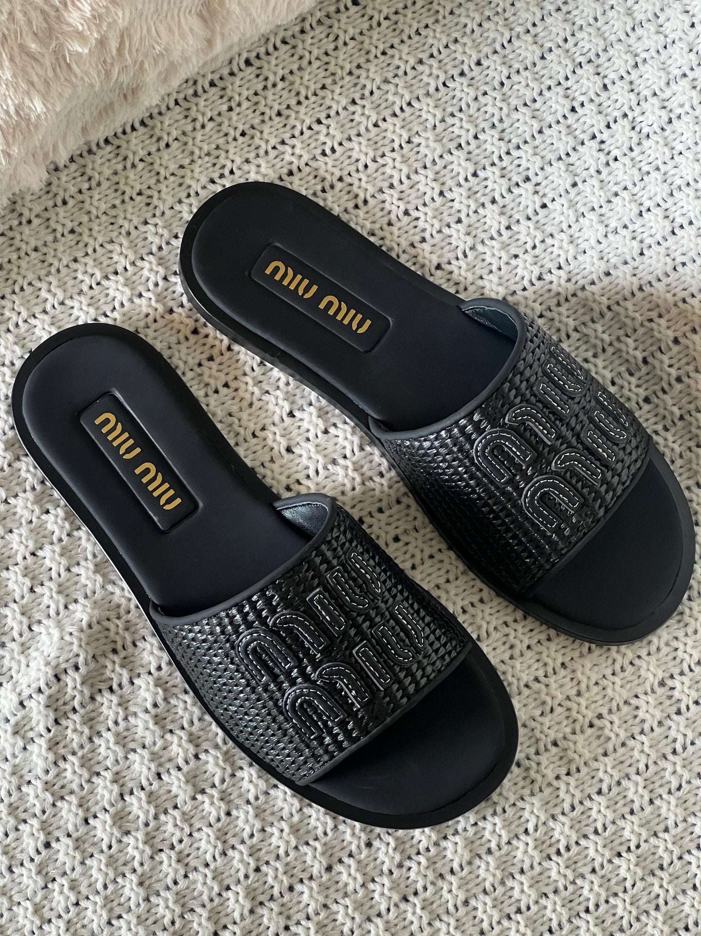 Miu miu slippers