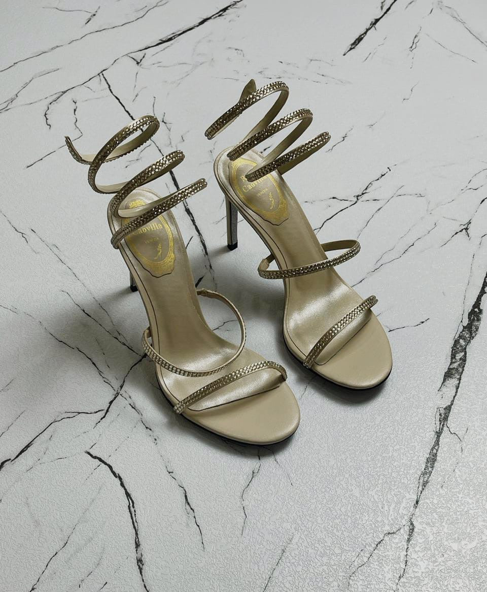 Rene caovilla sandals heels