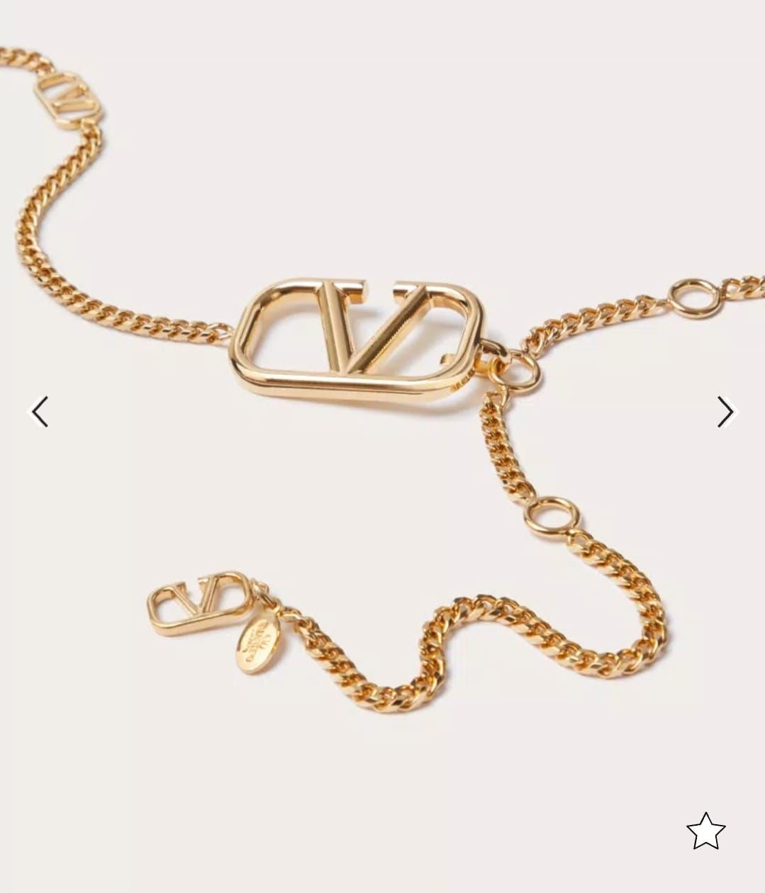 Valentino belt - chain belt