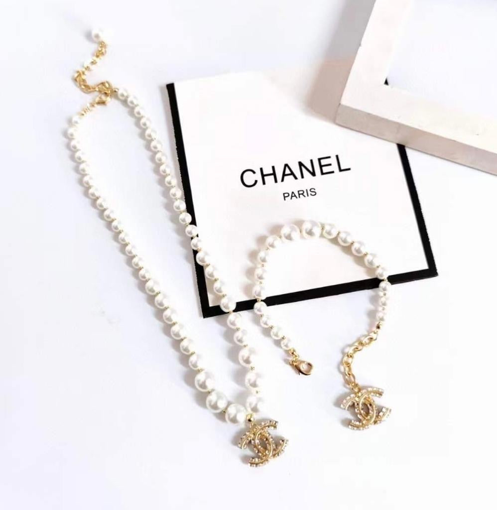 Chanel jewelry set - pearl