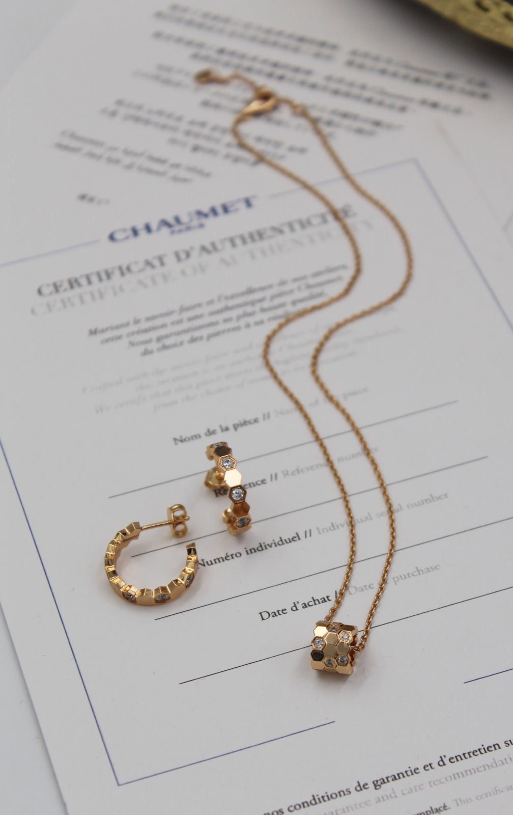 Chaumet jewelry set