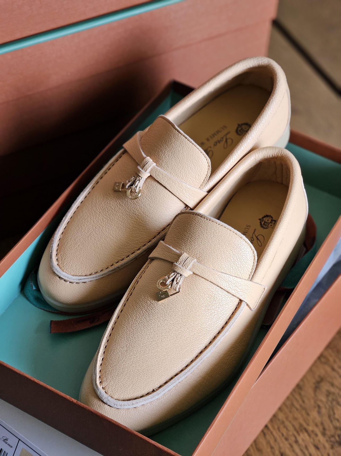 Loro piana loafers - leather