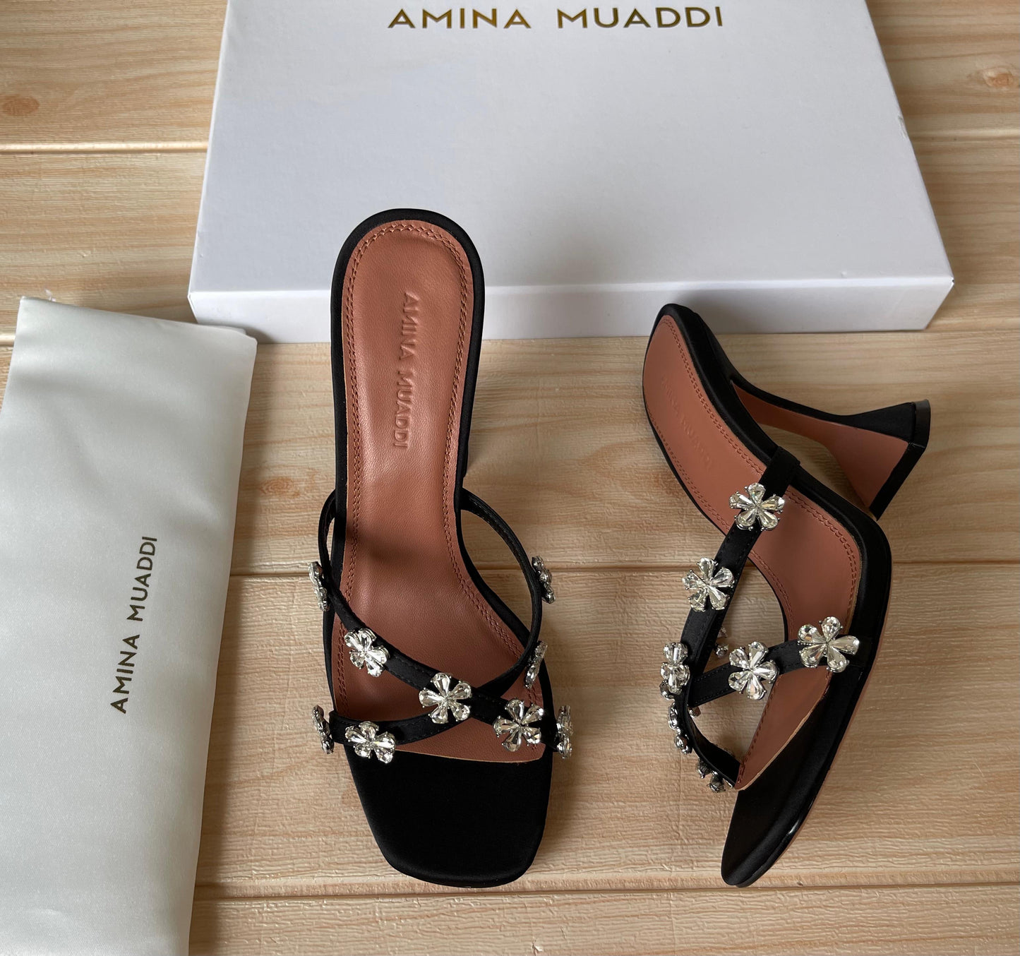 Amina muadi sandals heels