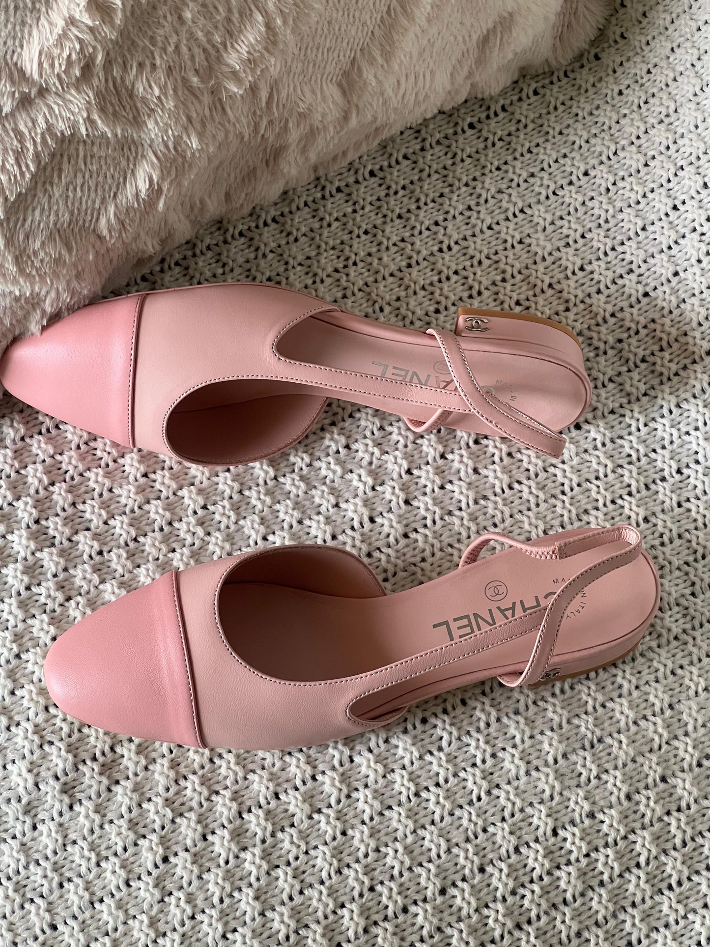 Chanel heels - pink