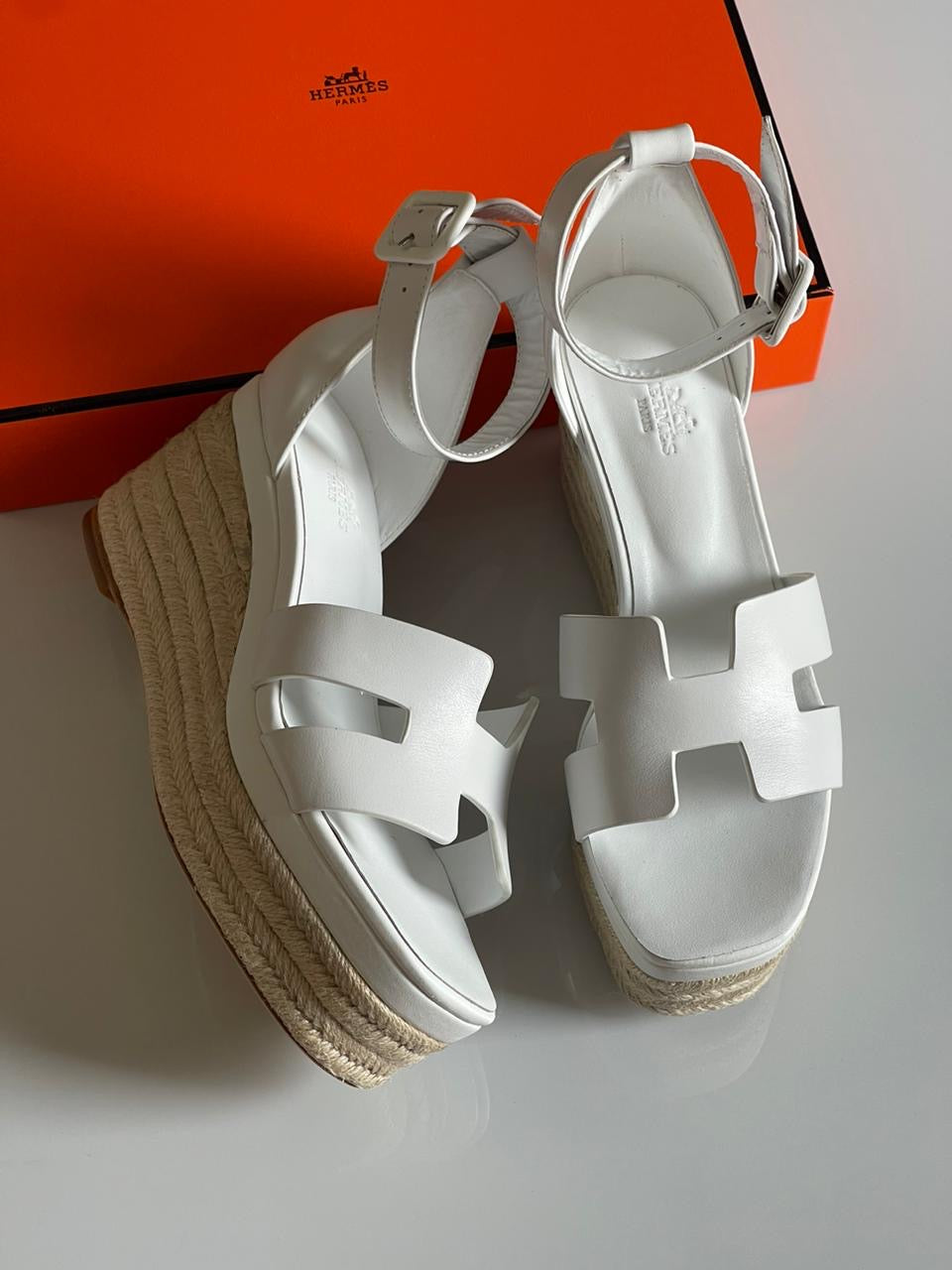 Hermes sandals heels- wedges