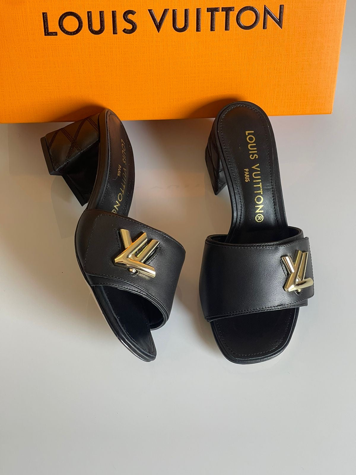 Lv sandals heels