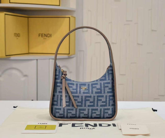 Fendi bag - blue denim