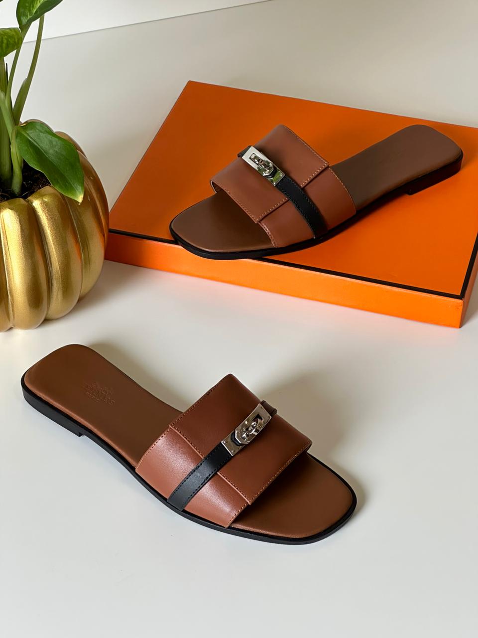 Hermes slippers and sandals