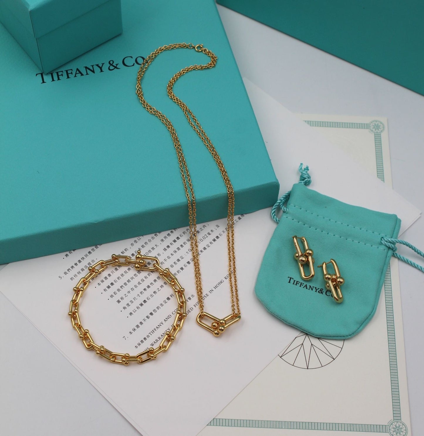 Tiffany jewelry set