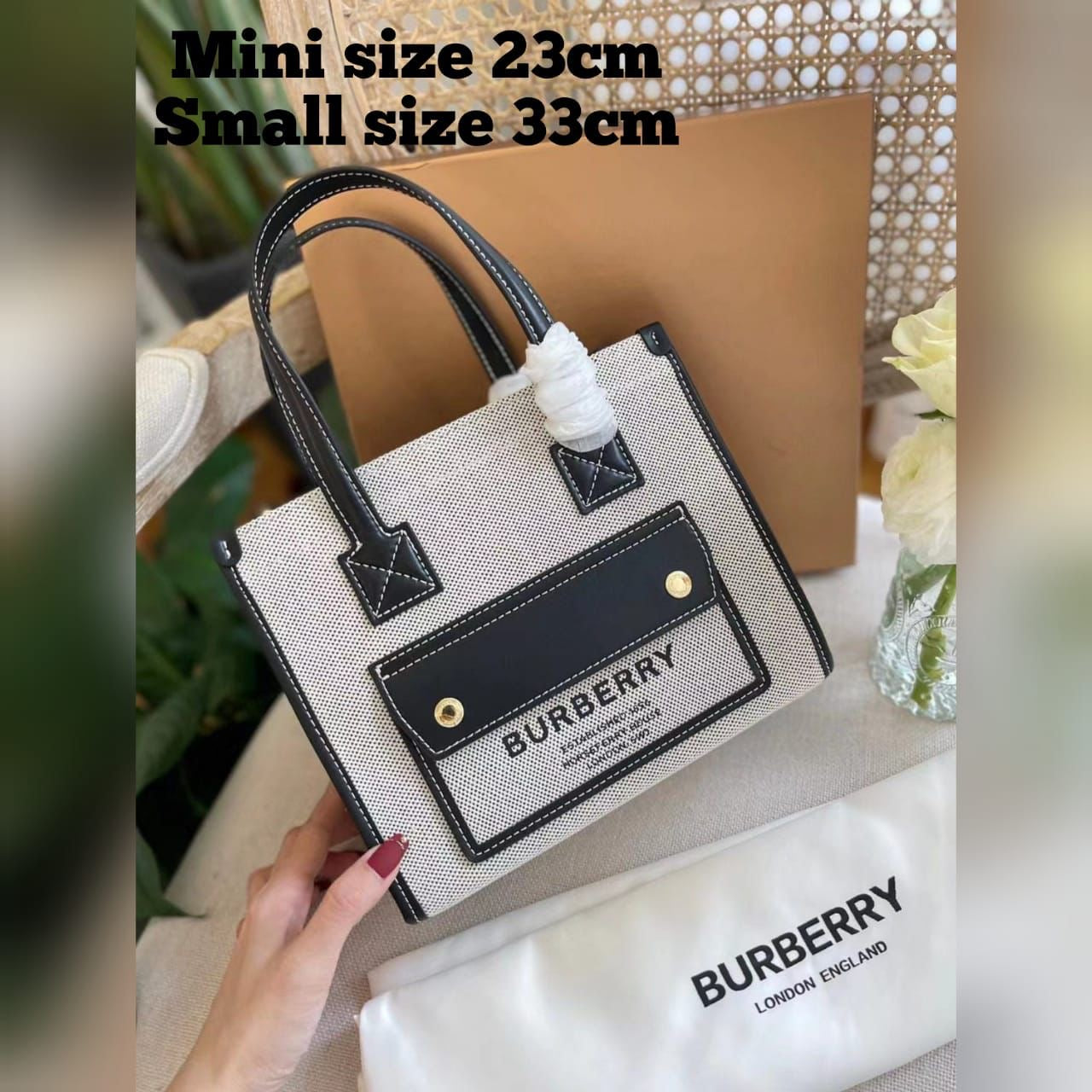 Burberry bag tote