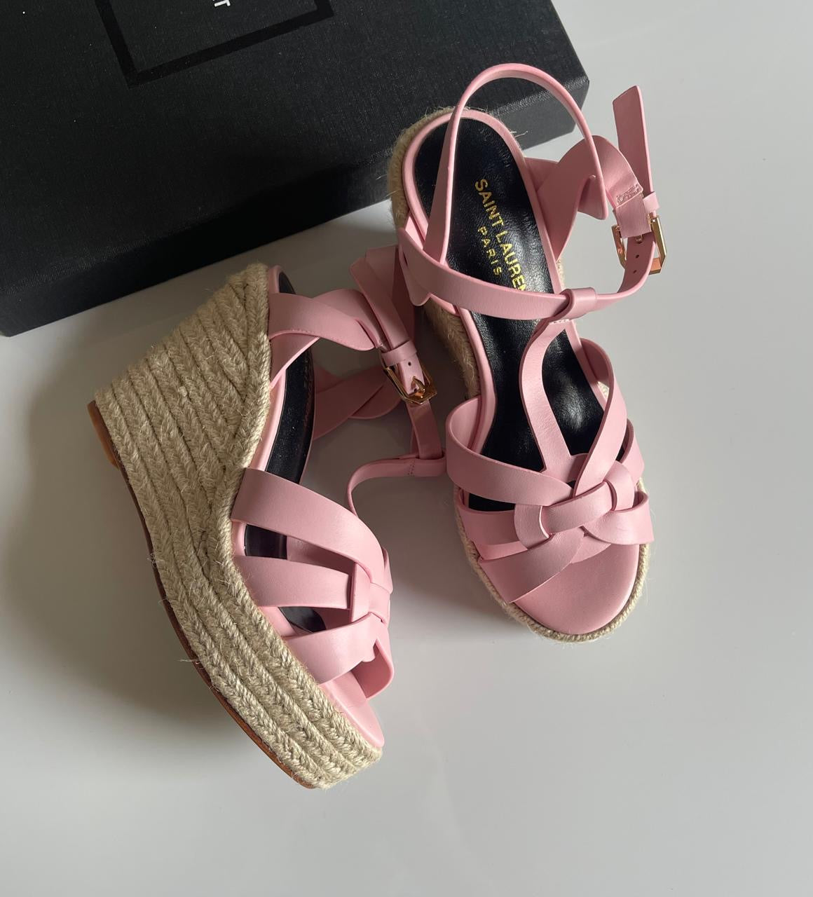 Ysl sandals heels  - wedges