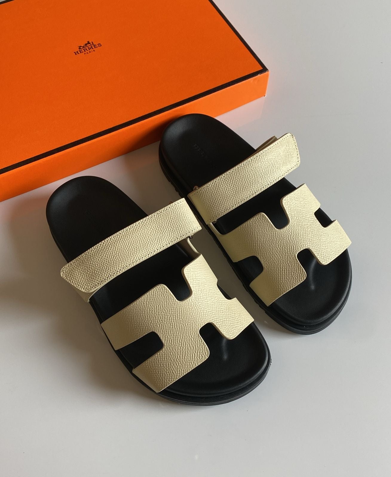 Hermes slippers chypre